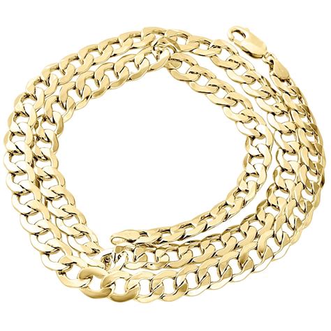 Mens Jewelry 36men Stainless Steel 7mm Gold Miami Cuban Curb Link