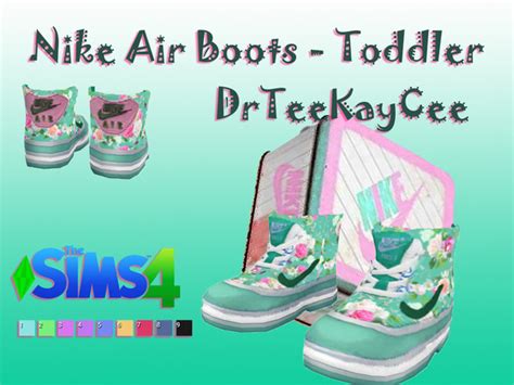 The Sims Resource Nike Air Boots Toddler Bgc