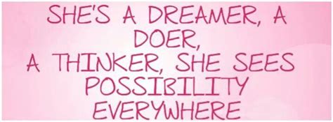 Shes A Dreamer Quotes Facebook Cover The Dreamers