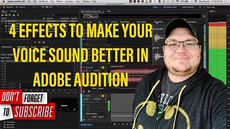 How to apply adobe audition sound effects. 4 Effects To Make Your Voice Sound Better In Adobe ...