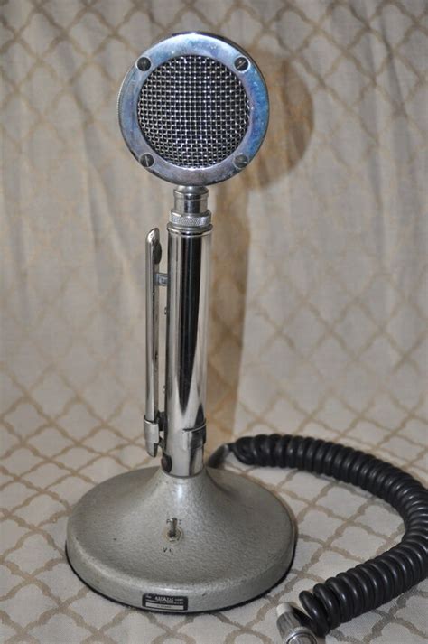 Tabletop Astatic Microphone D 104 Vintage
