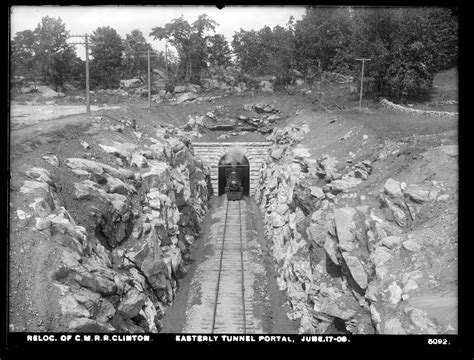 Relocation Central Massachusetts Railroad Easterly Tunnel Portal