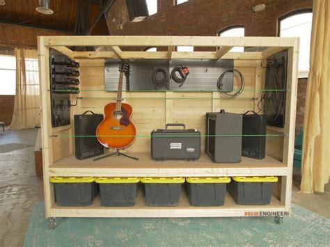 Maximize storage with shelves on the sidewall of garage. Portable Garage Storage Shelves » Rogue Engineer