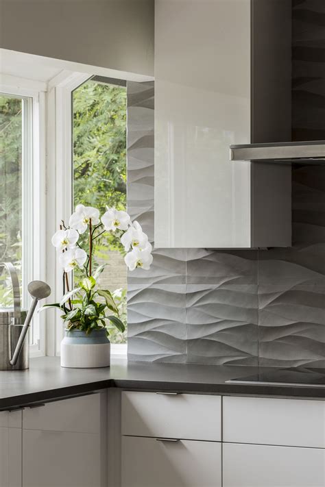 Modern Kitchen Wall Backsplash Tile