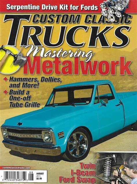 Custom Classic Trucks Magazine April 2012 Frenched Headlights The Easy