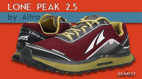The altra lone peak series entered the running world around 8 years ago as altra's flagship trail running shoe. ALTRA RUNNING LONE PEAK 2.5 REVIEW | Gearist - YouTube