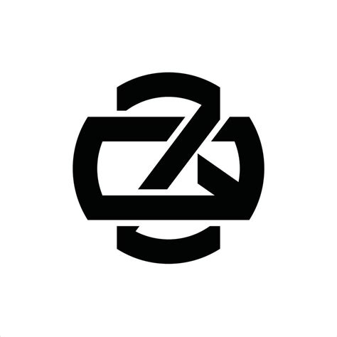 Zq Logo Monogram Design Template 16568593 Vector Art At Vecteezy