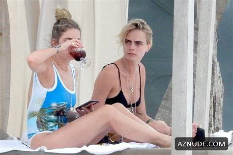 Ashley Benson And Girlfriend Cara Delevingne Enjoying The Sunny Mexican