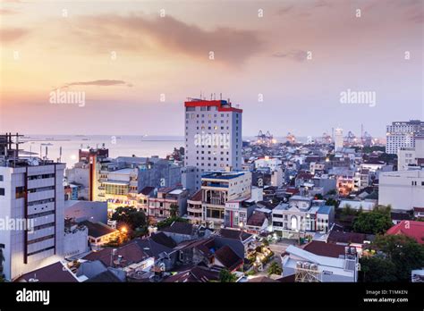 Skyline Of The Central Mamminasata District Of Makassar City Sulawesi