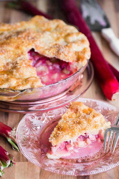 Interestingly enough, there was once a time—somewhere back in the distant '70s—when people were actually excited about cook. The BEST Fresh Rhubarb Pie Recipe | Ten Acre Baker
