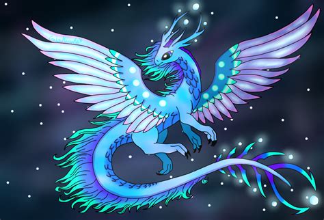 Remake Galaxy Blue Dragon By Gaia Hawks On Deviantart