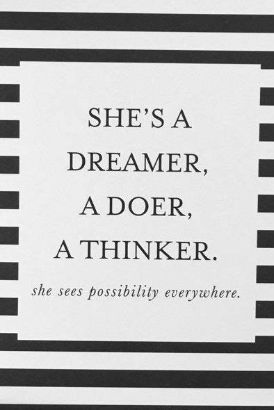 5 X 7 Dreamer Doer Thinker Print The Dreamers Print Thinker