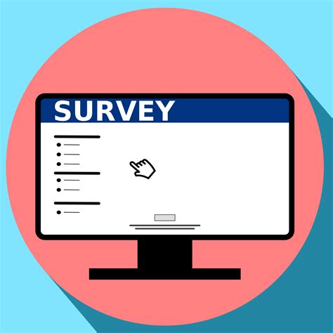 Clipart Online Survey Icon