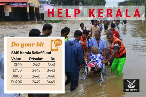 If you can contribute in any way at all, do not hesitate. How UAE residents can help Kerala flood victims | Uae ...