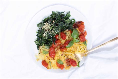 Margherita Spaghetti Squash Sakara Life