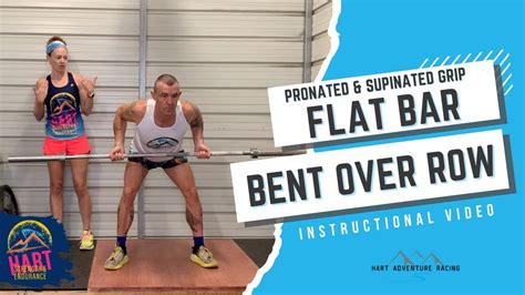 How To Perform A Pronated And Supinated Grip Bent Over Barbell Row Youtube