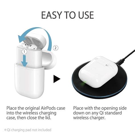 Fast Wireless Charge Case For Airpods Qi Standard Airpods Wireless