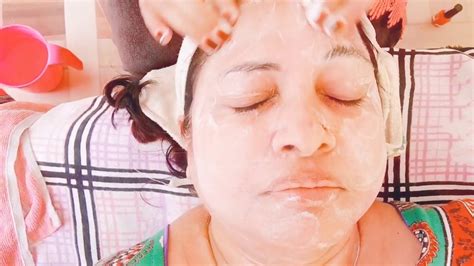 How To Do Facial Step By Step Facial Care Full Tutorial Best Massage Techniques Youtube