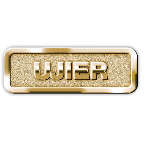 Distintivo Para Ujier Dorado Brass Usher Badge Lifeway