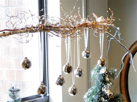 How To Make A Hanging Christmas Branch Whimsical Christmas Decor