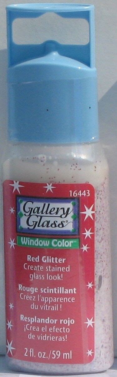 Plaid Gallery Glass Window Color 59ml 2oz Bottle Ebay