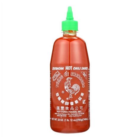 Huy Fong Hot Chili Sauce Sriracha Case Of 12 28 Oz Case Of 12 28 Oz Each Ralphs