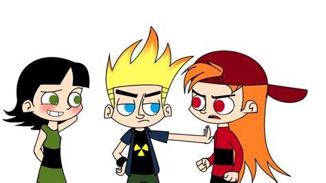 Buttercup Johnny Test And Brick Ppg And Rrb Anime Art Girl