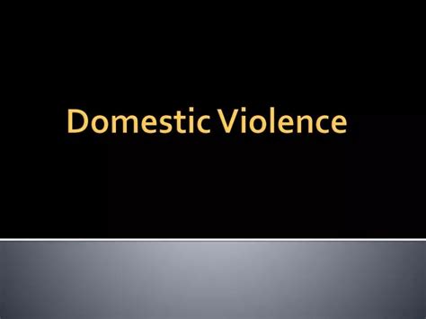 Ppt Domestic Violence Powerpoint Presentation Free Download Id4836486