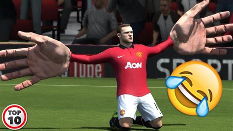 Top 10 Funniest Fifa Glitches Youtube