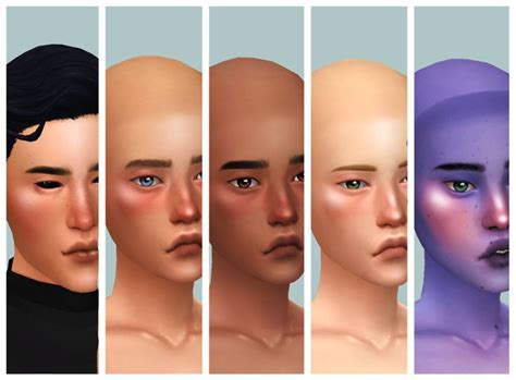 The Sims 4 Maxis Match Skin Details Custom Content Showcase Links I D