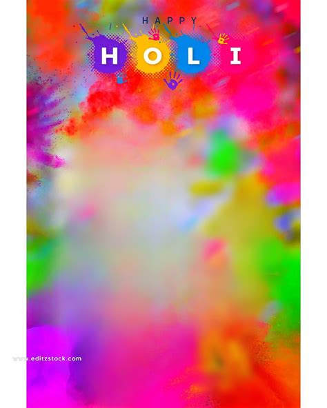 Holi Cb Background Free Download