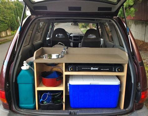 Creative Diy Mini Van Camping Ideas You Should Try 9 In 2020 With