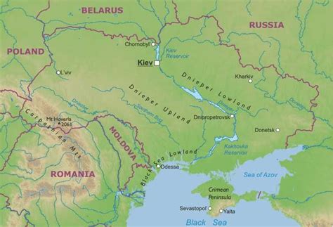100% offline ucraina map con database dei poi. Ucraina Mappa Del Confine