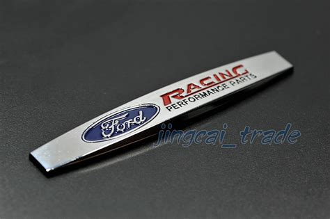 Ford Racing Performance Parts 3d Car Suv Fender Emblem Badge Sticker