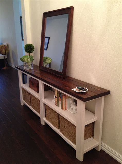 Find Narrow Sofa Table A Fun Decorating Idea Is To Put A Table Behind