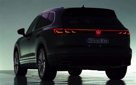 2023 Volkswagen Touareg Facelift Teaser 9 Paul Tans Automotive News
