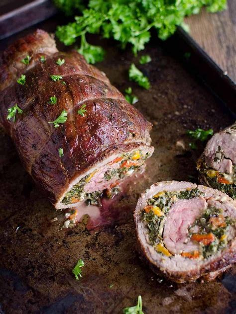 How To Make Stuffed Flank Steak Art From My Table