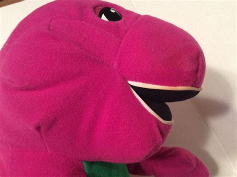 Barney The Purple Dinosaur Talking Plush 1992 Playskool 71245