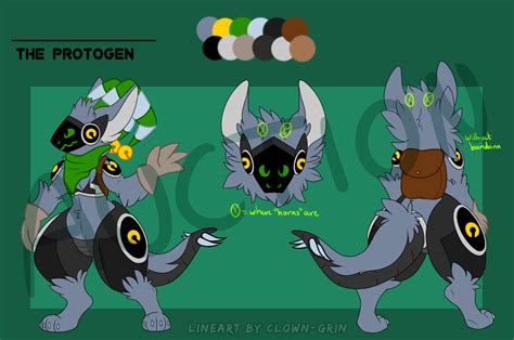But for this one, i went with led. a Adventure themed - Protogen adopt by PhantomFoxPaper ...