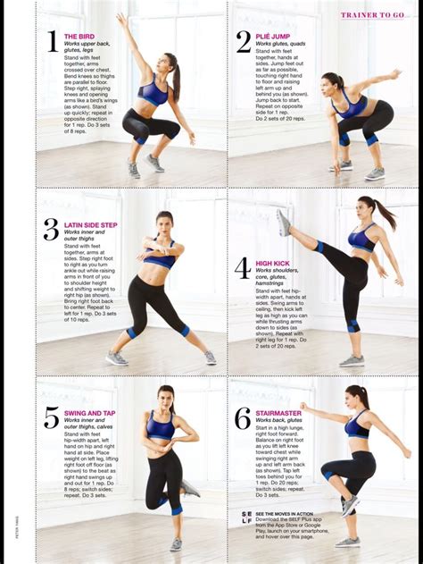 Fun Workout Moves From Self Magazine Senior Fitness Flexibility