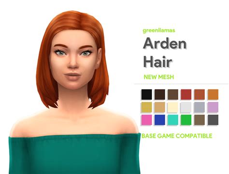 Pin On Sims Hair 3f8