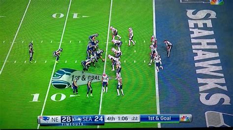 Super Bowl Xlix New England Patriots Game Winning Interception By Russell Wilson Youtube