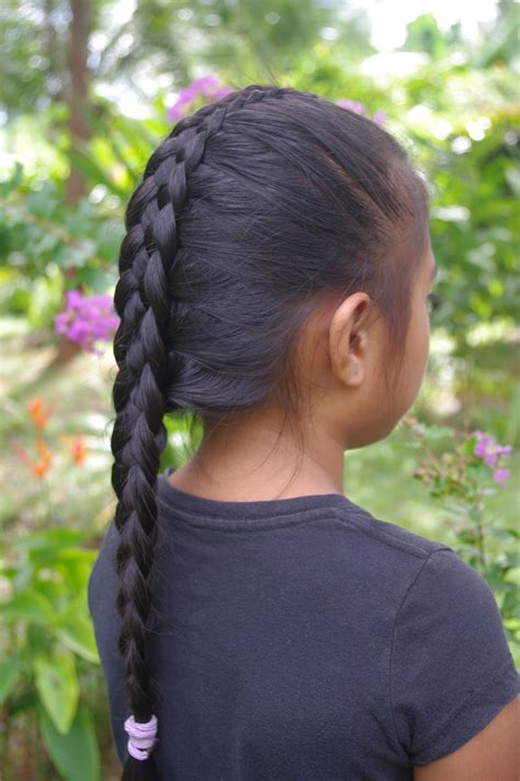 A little practice and you'll be able to nail it! Braids & Hairstyles for Super Long Hair: Micronesian Girl ...