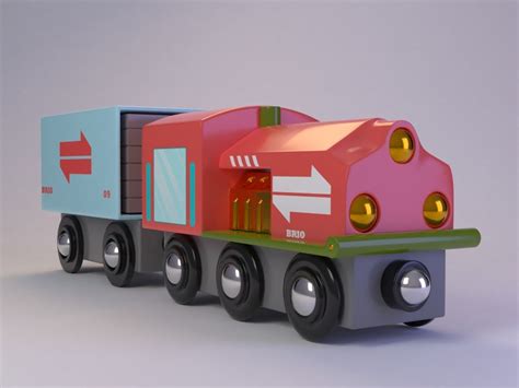 Brio Toy Train 3d Turbosquid 1542682