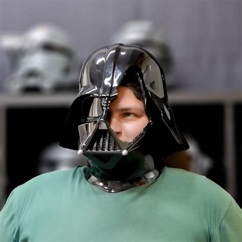 Darth Vader Broken Helmet Cosplay Helmet Obi Wan Kenobi Etsy