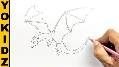 Cómo Dibujar Un Dragón Dibujo De Dragón Fácil