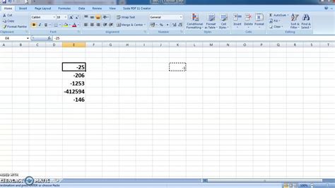 Change Negative To Positive Number In Excel / Excel negative numbers in