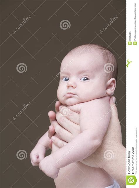 Cute Baby Girl Making Faces Stock Image Image Of Eyes