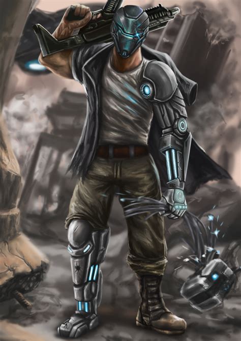 Cyborg Soldier By Chaepae On Deviantart