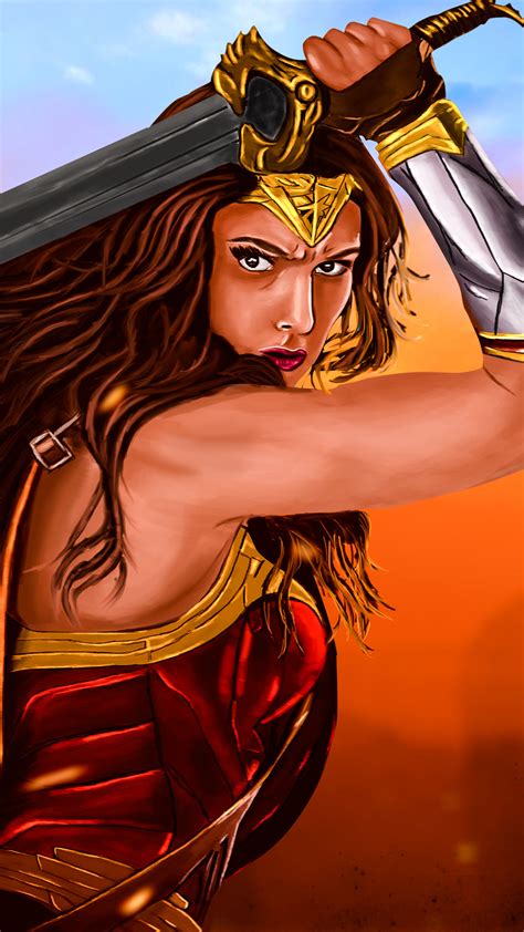 X X Wonder Woman Hd Superheroes Artist Artwork